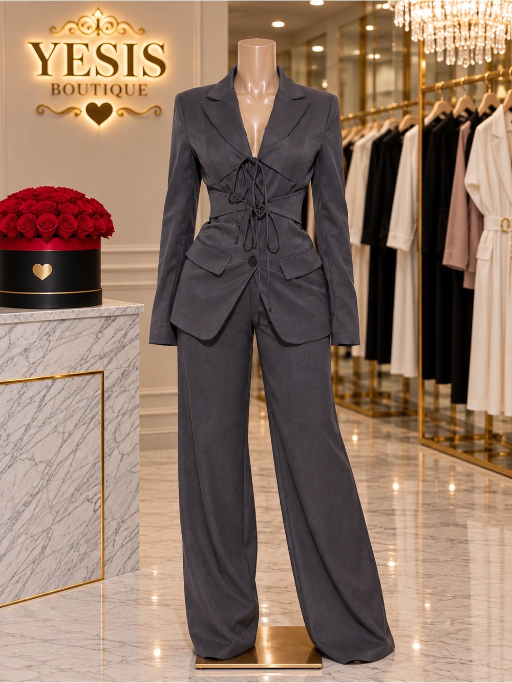 Pretty Official Blazer Pant Set